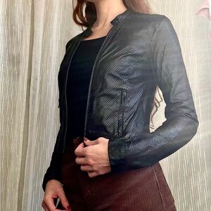 Prada leather jacket